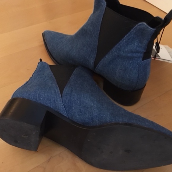 Acne Studios Jensen Boot Denim - Picture 3 of 4